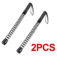 2PC Men Women Ropeless Battle Ropes Cordless Training Rope Weighted Workout Rope - الأسود - مشاهدة 11