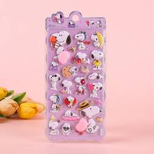 2/4 miếng dán Snoopy Peach Squishy, Miếng dán Squishy dày dặn, dễ thương và mềm mại giúp giảm căng thẳng, Miếng dán xốp sáng tạo. - Nhiều màu - Xem 5