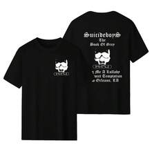 Suicideboy Short Sleeved Suicideboy G59 Pullover, Suicideboy Merch SuicidebuyFan Gift Pullover, Street Wear, Suitable For Both Men And Women, T-Shirt Top, Men's Wear,2026  New World Depression Album Cover Tee,Vacation Outfits Women,Concert Outfit Women - Black - View 5