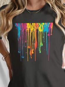 Women T-Shirts - Black - View 7