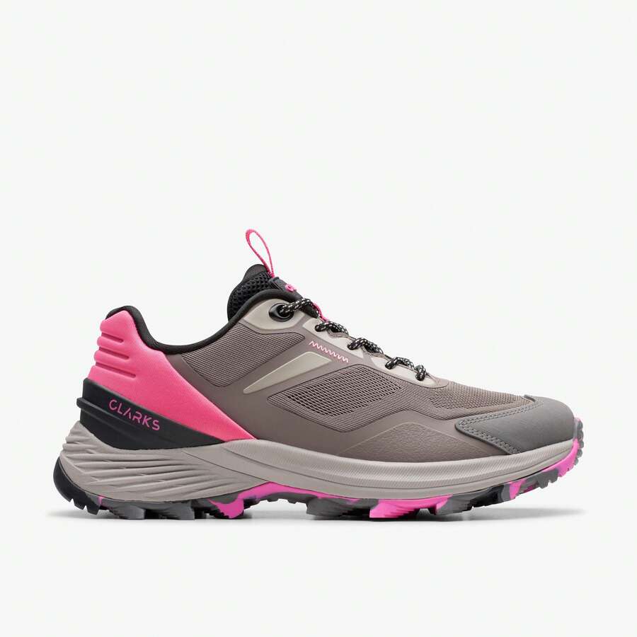 Clarks Laila Trail - Grey - View 1