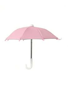 Paraguas mini impermeable, soporte para teléfono de motocicleta/bicicleta, adorno decorativo de jardinería, paraguas en miniatura - Multicolor - Ver 14