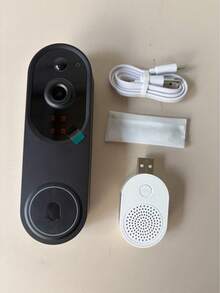 500M Long Range Wireless Intercom Doorbell, Wireless Doorbell Chime For Villa Yard, Wireless Doorbell Camera With Two-Way Audio And Night Vision, Suitable For Indoor And Outdoor Use - Multicolor - View 17