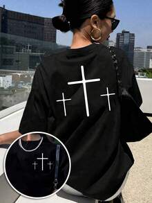 Women T-Shirts - Black - View 1