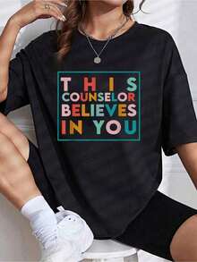 Women T-Shirts - Black - View 6