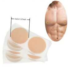 100 piezas Cubrepezones antirroces para hombres, pastillas invisibles de un solo uso para el verano, adecuadas para deportes, correr y uso diario - multicolor - Ver 2