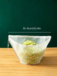 Large Diameter Multi-Function Filter Bag, Reusable Fine Mesh Strainer, Suitable For Kitchen Filtering Food, Coffee, Juice, Soy Milk And Wine. Made Of Sturdy Structure, With Easy Pour Spout. Essential Kitchen Tool For Coffee Lovers And Juice Makers. - Multicolor - View 10