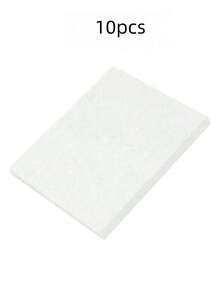 200/100 pièces Recharge de papier filtre anti-poussière pour ongles, tampons absorbants jetables pour la poussière des ongles, papier filtre de rechange - Blanc - Voir 17