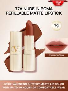 Valentino SPIKE MATTE LIPSTICK 134R/77A 1g[Mini Size] - 77A-1g - View 9