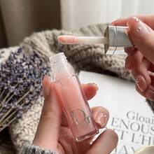 Dior Addict Lip Maximizer 001 Pink Mini Lip Gloss, Travel Size Plumping Gloss Sample - Pink - View 3
