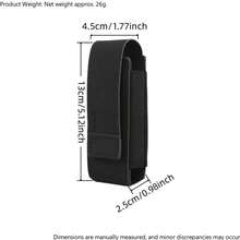 1PC Hunting Belt Accessory Pouch | Multi-Functional Waist Bag | MOLLE Mounting Storage Accessory Bag - Multicolor - View 3