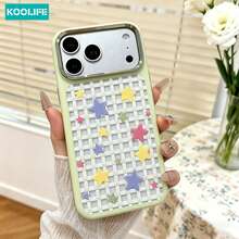 Light Green Checkered Stars