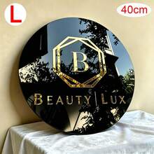 Custom Round Business Acrylic Sign | Custom Business Logo Sign Custom Acrylic Sign | 3d Business Sign,Custom Acrylic Business Logo Sign | Office Sign | Salon Sign | Welcome Sign,Custom Laser Cut Sign - Multicolor - View 23