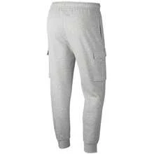 Nike Club Fleece 加絨工裝束腳衛褲男子針織保暖運動休閒褲 - 灰色 - 查看 7