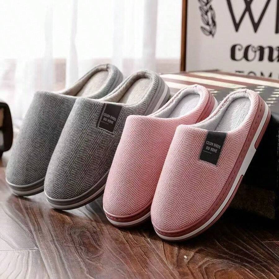 Sheep-Shaped Winter Slippers, Warm, Non-Slip, Comfortable For Adults. - pantufas para adultos - 查看 1