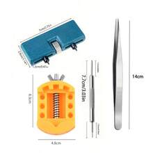 Watch Battery Replacement Tool, Watch Case Back Rotating Opener Wrench, Watch Case Opening Tool, With Watch Case Back Holder, Only Suitable For Watches With Slots - Watch Back Cover Opener - View 2