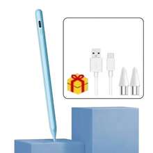 Universal Multi-Brand, Intelligent Capacitive Stylus For Touchscreen, Magnetic Charging Stylus, Compatible With Smartphones And Tablets For IOS/Android, Supports Fast Charging, Tactile Switch, Magnetic Eraser, Smooth Writing Experience - 彩色 - 查看 9