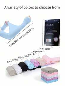 10 đôi ống tay giữ ấm mùa hè unisex, chống tia UV, thoáng khí, co giãn, chống nắng, chống tia cực tím, ống tay chống nắng cho nữ, ống tay dài mỏng mát lạnh như lụa băng, bảo vệ tay khi lái xe, đạp xe ngoài trời mùa hè, ống tay chống nắng mát lạnh như lụa băng, nhiều màu sắc, thời trang tươi mới, chăm sóc da, quà tặng ngày lễ, ống tay riêng biệt, thích hợp cho hoạt động ngoài trời, đám cưới, tiệc tùng, văn phòng, giải trí - A - Xem 9