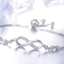 Women Endless Decorative Chain Bracelet - Multicolor - View 6