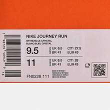 Giày chạy bộ cổ thấp NIKE JOURNEY RUN dành cho nam FN0228-111 - Xanh và trắng - Xem 7