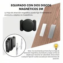 4 Piezas Mini Rastreador Bluetooth Localizador Magnético Antirrobo Antipérdida Para Auto Moto Bicicleta - 4 piezas negro - Ver 7