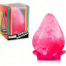 Nee Doh Dreamy Water Drop Swirl Cube Squishy Toy Exquisite Atmospheric Light Luxury Malt Sugar Slow Rising Stress Ball Anxiety Relief Fidget Toy JCWM - Hồng - Xem 11