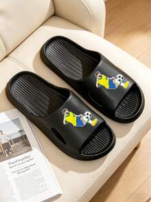 EVA Beach Sandals, Comfortable And Fashionable, Suitable For All Seasons, Perfect For Personal Use Or As A Gift - Black - View 4