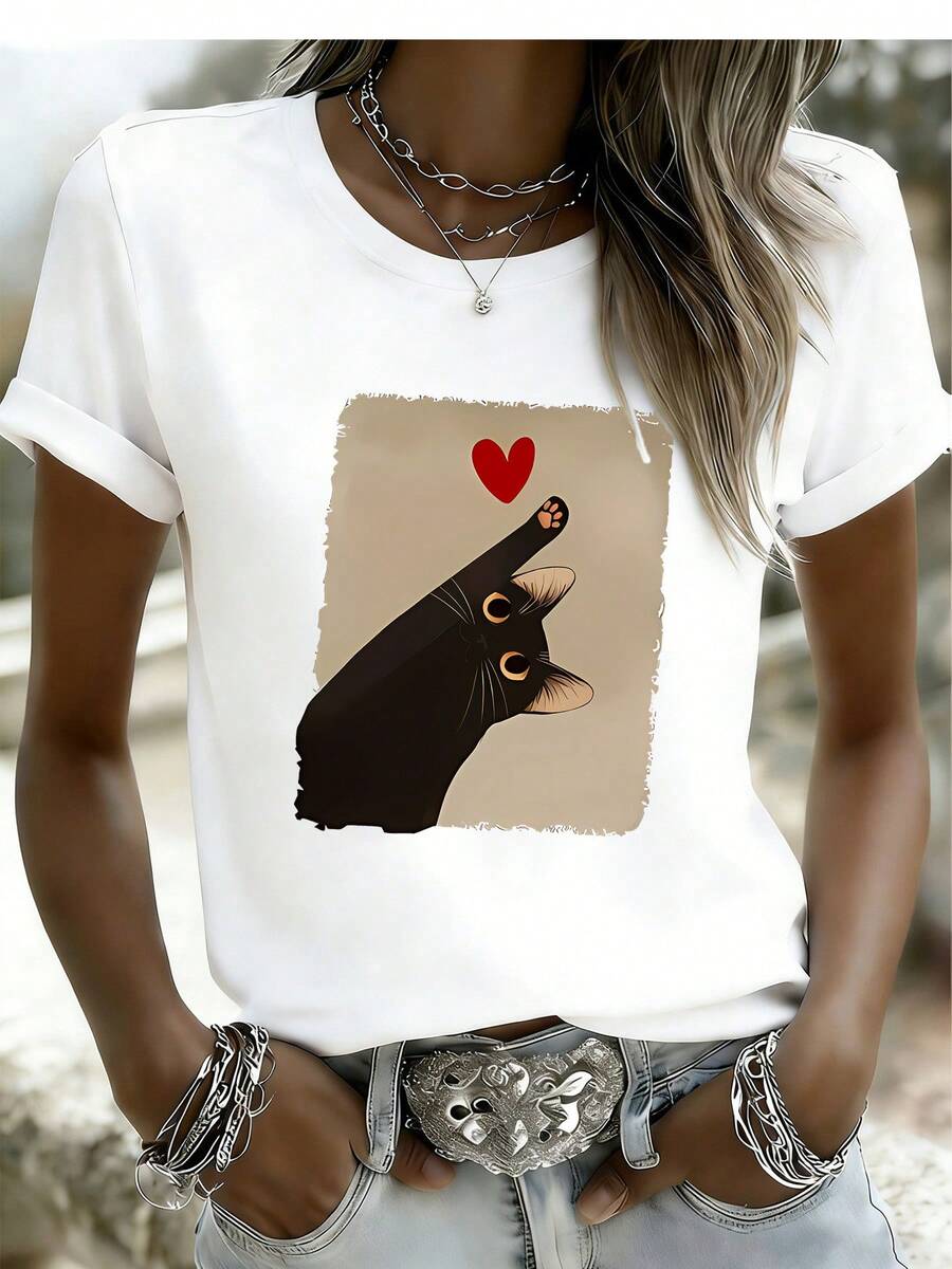 Women T-Shirts - White - View 1