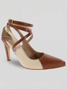 Women Heeled Sandals - Multicolor - View 2