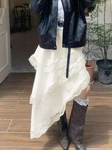 Women Skirts - White - View 3