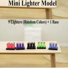 5pcs Mini Lighter - Exquisite Detailed Replica Mini Lighters For Collection And Home Decor - Multicolor - View 11