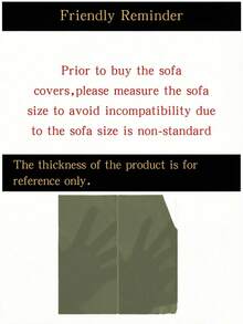 1 pieza Funda de cojín de sofá elástica de seda de leche de unicolor minimalista y moderna, adecuada para todas las estaciones - color matcha oscuro - Ver 11