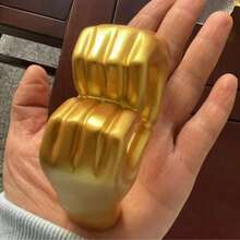 1件心形树脂雕塑，现代简约金/黑/白手势雕塑，浪漫家居装饰，适用于书桌、卧室、办公室、厨房，是情人节、婚礼、伴娘、生日、母亲节、毕业典礼、圣诞节、周年纪念日的理想礼物，也是送给她的浪漫礼物。 - 雙手愛心 - 查看 11