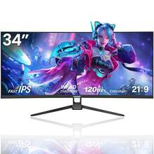 GAWFOLK 34" 4K 165Hz Curved Gaming Monitor | 1500R Immersive Screen, 1ms GTG, FreeSync Premium & HDR400 | Ultra-WQHD 3440x1440, 95% DCI-P3, 400 Cd/M², Anti-Glare | Adjustable Stand (Height/Tilt/Swivel) & VESA Compatible | Dual 2.1 + 2 DisplayPort 1.4 | Low Blue Light & Flicker-Free | Perfect For PC Gaming, Home Office & Cinematic Entertainment | Ultimate Father's Day / Graduation Gift For Gamers & Creators [Monitor, Gaming Monitor, Computer Monitor, PC Monitor, Portable Monitor, TV Alternative] - US A Type Plug(110-127V) - View 13