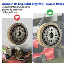 Embrague de golpeador de tierra, piezas de motor EH12 - A - Ver 2