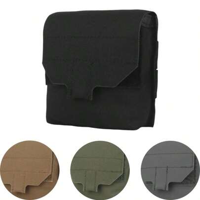 1PC 5.56 9mm Tactical Waist Pack, MOLLE Compatible Magazine Pouch For Hunting Airsoft, Lightweight GP Utility Bag With Elastic Retention