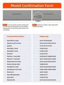 1pc Polka Dot Bow Print Tablet Protective Case, Compatible With Ipad 10.2", Pro 11" (2021/2020/10th Gen), Mini 4/5/6/7 (With Pencil Slot), Shockproof And Kickstand Function - Multicolor - View 7