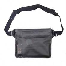2 Stück einstellbare wasserdichte Handytasche, wasserdichte Hüfttasche, wasserdichte Outdoor-Tasche, EVA schwimmende wasserdichte Hüfttasche, wasserdichte Handytasche, leichte wasserdichte Reißverschlusstasche, geeignet für Wandern, Reisen, Strand, Outdoor, Bootfahren, Kajak, Schwimmen, Camping, Picknick und andere Aktivitäten. Strandtasche für die Hüfte, ideal für Outdoor-Wassersport, Strandpartys, Valentinstag, Muttertag, Nationalfeiertag, Erntedankfest. - Schwarz - Übersicht 9
