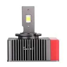 YERBW 2个D1S D2S D3S D4S D5S LED大灯灯泡，55W，兼容原厂镇流器，适用于大多数车辆 - 6000K - 查看 11