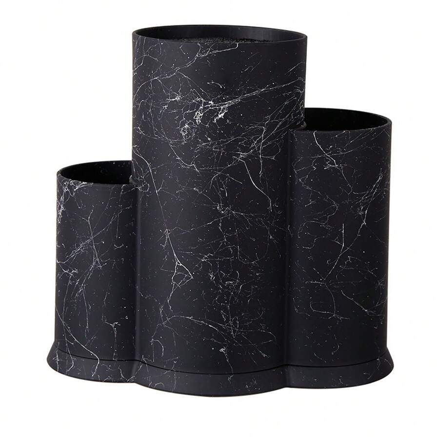Knife Block, Knife Holder & Roll Bag - Black - View 1