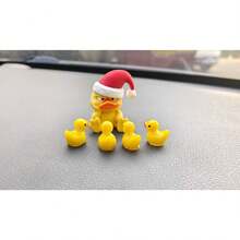 5 piezas Sombrero de pato enojado móvil Decoración de salpicadero de coche - Accesorios de interior de coche - Adecuado para decoración de escritorio, regalos festivos, regalos de pareja, regalos perfectos para amigos - Multicolor - Ver 10