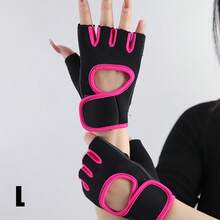 Professional Half Finger Sports Gloves, Breathable Anti-Slip Palm Protection Shock-Absorbing Training Gloves For Fitness, Cycling, Outdoor Weightlifting, Running, Cycling, Unisex - A - View 12