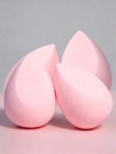 Angled Makeup Sponge, Dry & Wet Dual-Use, Gentle On Skin, Suitable For All Skin Tones, Applicable For Cream And Powder Concealer And Loose Powder Application; Makeup Sponge Set Includes Soft Triangular Mineral Sponge, Suitable For Facial Makeup. Versatile Product Usage, Cost-Effective, Applicable For Room Decor, Vanity, Travel, Bedroom And More. Keywords: Makeup Sponge, Makeup Sponge, Powder Puff, Makeup Sponge, Cost-Effective, Christmas Gift, Cosmetics, Makeup Tools, Affordable Finds, Gift, Women's Gift, Christmas Gift