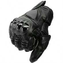 越野S1赛车摩托车山地车经典皮手套 - 彩色 - 查看 3