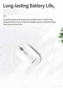 Lenovo Ratón inalámbrico de 2,4 GHz: botones ultrasilenciosos para un funcionamiento silencioso, colores vibrantes, compatible universalmente con ordenadores y portátiles, portátil y fácil de guardar, imprescindible para viajes y uso en la oficina, disponible en varios colores degradados, un regalo con estilo. - Ver 3