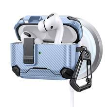 Protective Case Compatible With AirPods 4 ,Pro 3 ,Case Cover With Automatic Lock MagSafe - Multicolor - View 11