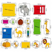 hoojojo Juego de 17 piezas de tablero de fieltro de zoológico, adecuado para educación preescolar, accesorios interactivos para contar historias, actividades de juegos en el aula, artículos esenciales para el regreso a la escuela - Multicolor - Ver 6