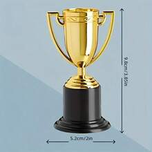 3/6/12pcs Plastic Mini Trophies, Suitable For Party Gifts, Props, Rewards, Prizes, Youth And Adult Competitions - Trophy - View 6