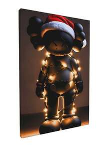 Kawss Kawaii Kaw Canvas Poster Cover With Framed Decoration. A Perfect Choice For New Year's, Thanksgiving, And Christmas, And Also A Perfect Work Of Art For Decorating Rooms, Kitchens, Living Rooms, Halloween, Bathrooms, Homes, Walls, And Bedrooms. - đóng khung - Xem 4