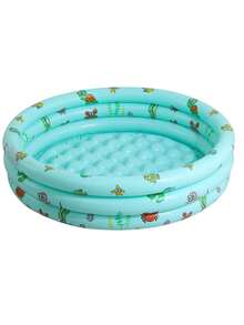 Portable Double-Layer Inflatable Water Basin For Travel And Outdoor Use. - Round Inflatable Basin - View 6